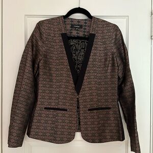 Cotelac brocade blazer